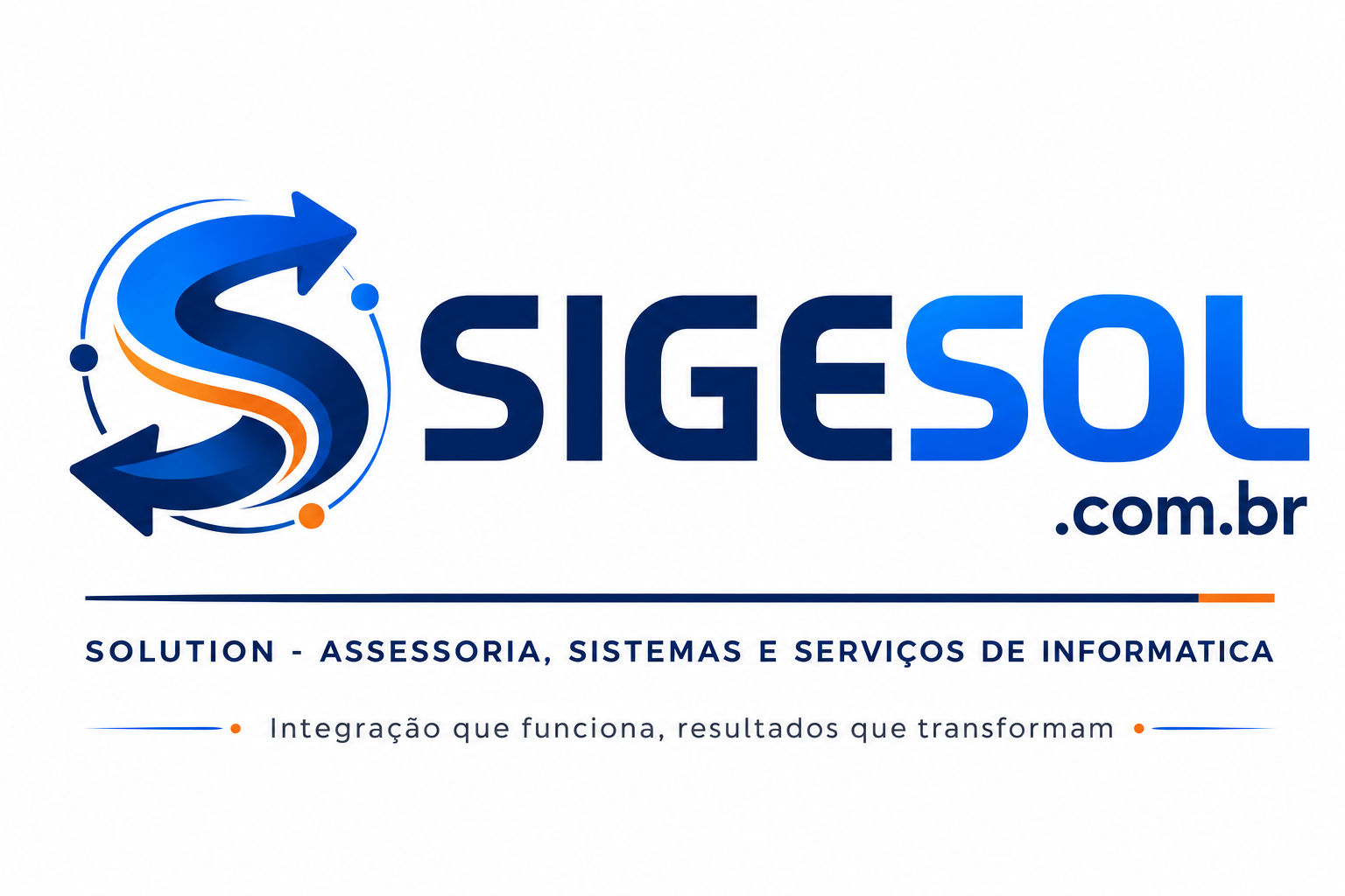 SIGESOL — identidade visual da Solution Sistemas